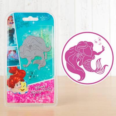 Disney Arielle Curious Stanzschablone - Ariel